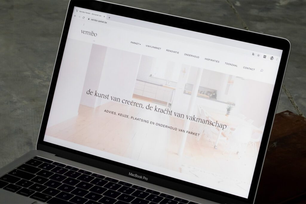 Website laten maken op basis van een template - voorbeeld